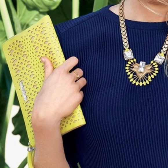 Stella & Dot Double Clutch- Citrine - Picture 9 of 10